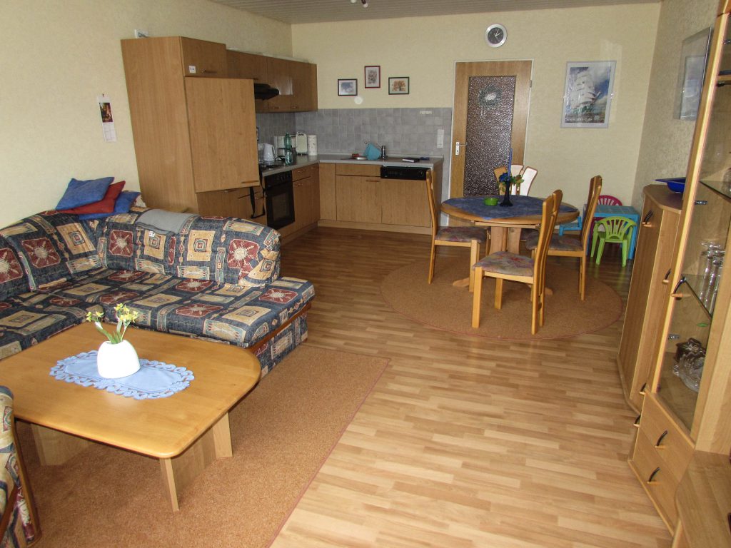 Unsere Ferienwohnung in Haus Borkum in Dornumersiel